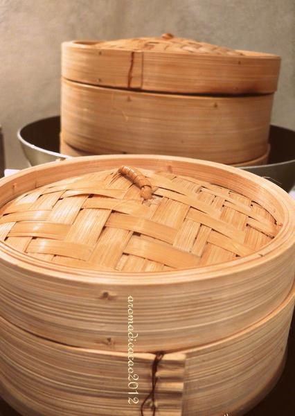 Gamberi a vapore e Carciofi marinati all'arancia