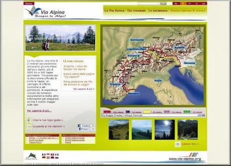 LA VIA ALPINA.TREKKING