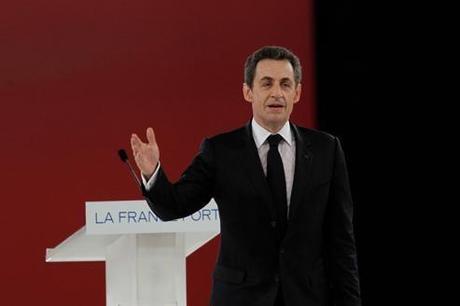 Sarkozy a Villepinte Con Sarkozy, anche l’Europa entra in campagna