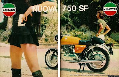 Vintage Brochures: Laverda 750 SF 1971 (Italy)