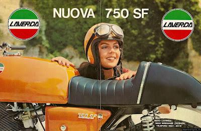 Vintage Brochures: Laverda 750 SF 1971 (Italy)