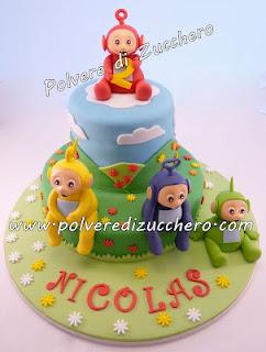 Corso da Squires Kitchen e Torta Teletubbies