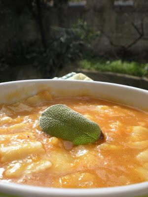 Tacconelli con crema di Zucca e Pecorino Abruzzese