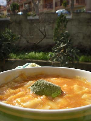 Tacconelli con crema di Zucca e Pecorino Abruzzese