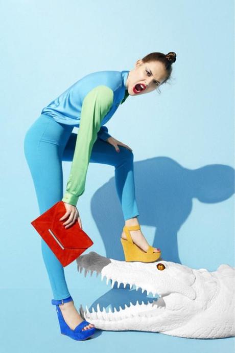 A craving for summertime! Anais for Aldo S/S 2012 campaign