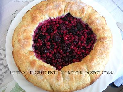 Crostata soffice ai frutti di bosco