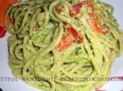 Vermicelli pesto rucola peperoni