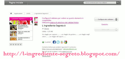 L'ingrediente segreto è ... sul tuo cellulare Nokia