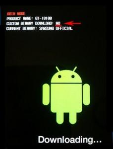 Galaxy s2 : levare il triangolo dopo il root