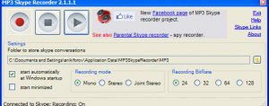 Come registrare chiamate con Skype? Mp3 Skype Recorder