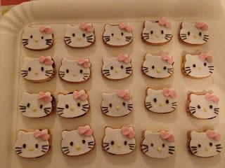 Biscotti di Hello Kitty, ovvero un post lampo