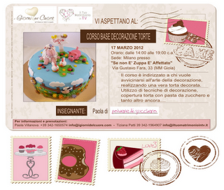 CORSO BASE DI CAKE DECORATING