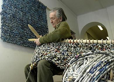 Arte Knit: il knitting ecologista di Ivano Vitali