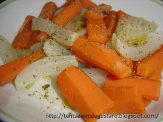 Insalata di finocchio e carote