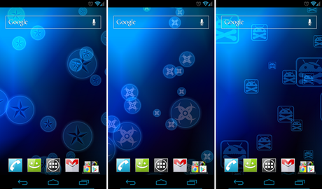 ICS Inspired LWP Bellissimi Live Wallpaper Ice Cream Sandwich Style