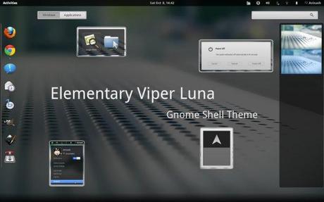 15 temi per personalizzare Gnome 3 Shell.