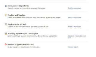 Facebook - modifiche alle Impostazioni sulla Privacy