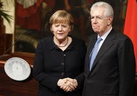 Conferenza stampa al termine dell'incontro Monti-Merkel. Il video