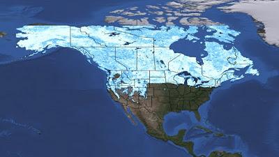 LA NASA SULL'INVERNO MITE NEGLI USA