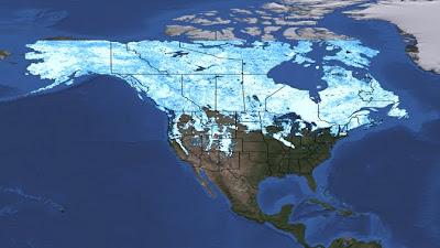 LA NASA SULL'INVERNO MITE NEGLI USA