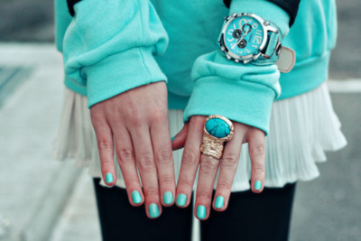 Mint Candy Apple: la moda verde menta!