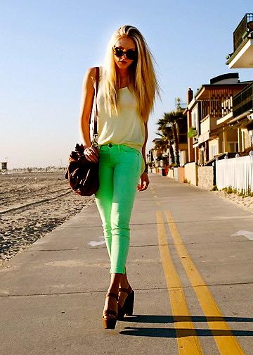 Mint Candy Apple: la moda verde menta!