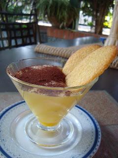 Zabaione al profumo di arancia.