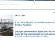 Terna-Pignicelle: Torna all’opera, completamente rinnovata, stazione elettrica Brindisi-Pignicelle