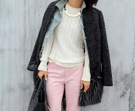 The window on fashion: pastel colors!