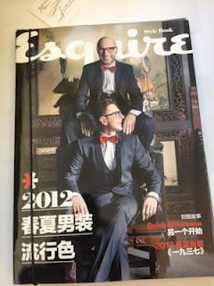 Dolce & Gabbana on the today's international cover review