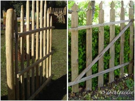 wooden garden gate Shabby Chic…on Friday