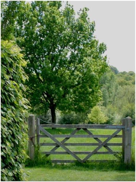 wooden garden gate Shabby Chic…on Friday