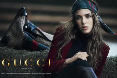 charlotte casiraghi gucci forever now