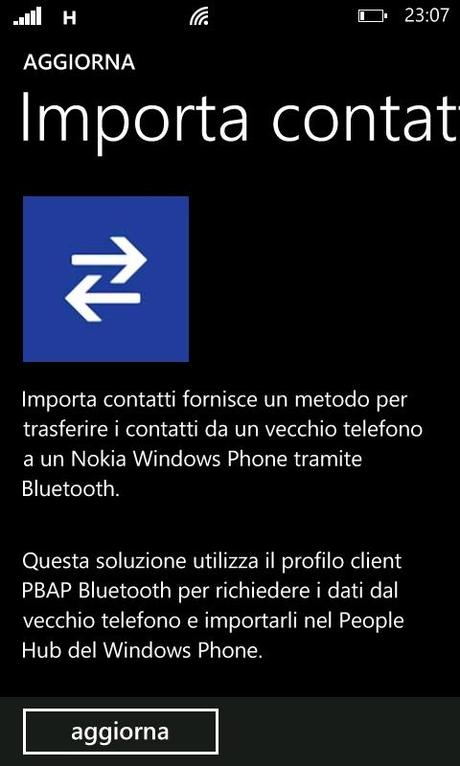 Update: Importa Contatti per Nokia Lumia 800 e 710 v1.6.3