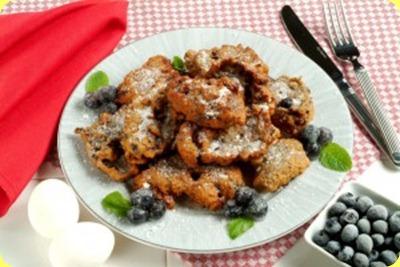 frittelle-mele-mirtilli