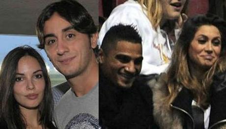 : melissa satta, kevin boateng, michela quatrociocche aquilani