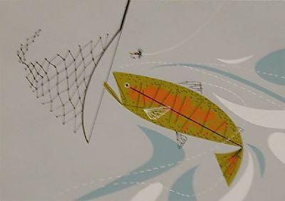 A pesca con Charley Harper