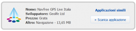 Navmii GPS Live Italia: navigatore offline gratuito per Android di Samsung