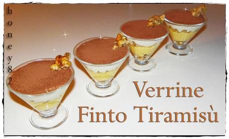 VERRINE FINTO TIRAMISù