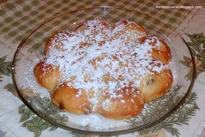 Torta di semolino e uvette