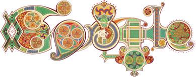 Google doodle Saint Patrick's Day