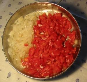 Tagliatelle in salsa frizon