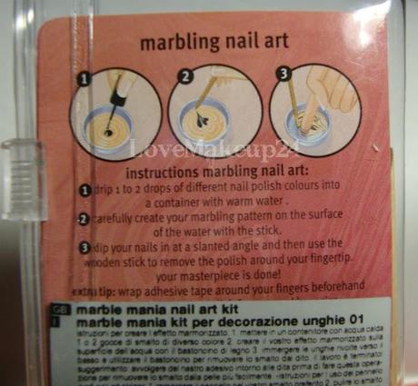 Essence Murble Mania Nail Art Kit