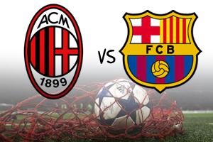 Calcio: sorteggi Champions League, il Milan contro il Barcellona