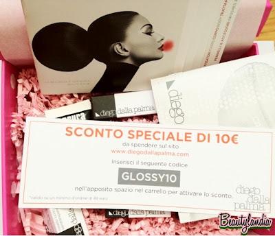 Glossy Box Limited edition for DIEGO DALLA PALMA