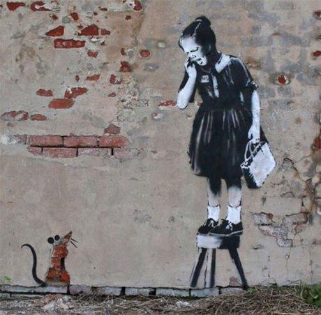 Murales di Banksy