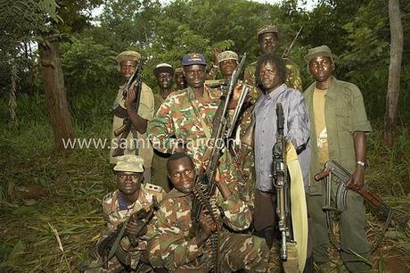 Lord's Resistance Army (LRA) soldiers