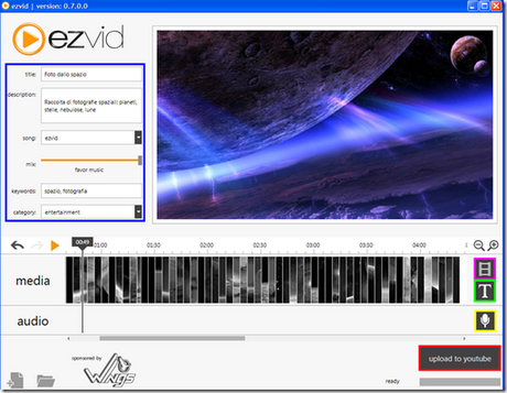 image9 Un eccellente software di video editing per YouTube : Ezvid
