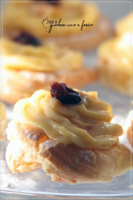 ai fantastici papà e alla fantastiche persone forti. zeppole di san giuseppe.