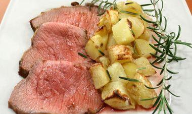 Roast beef al rosmarino